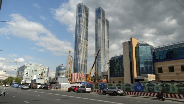 Дом Дау Москва-Сити - самый высокий строящийся жилой многофункциональный проект.