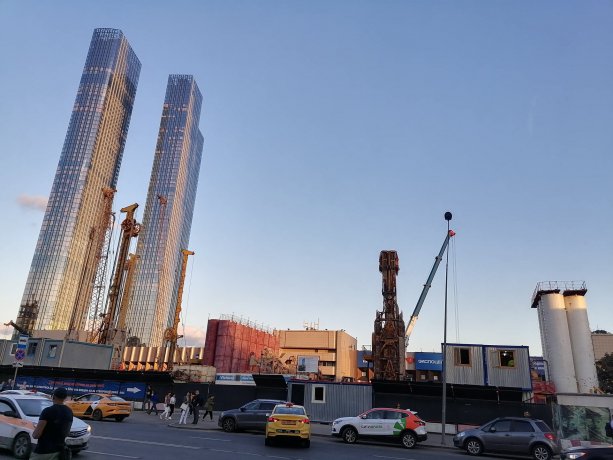Дом Дау Москва-Сити - самый высокий строящийся жилой многофункциональный проект.
