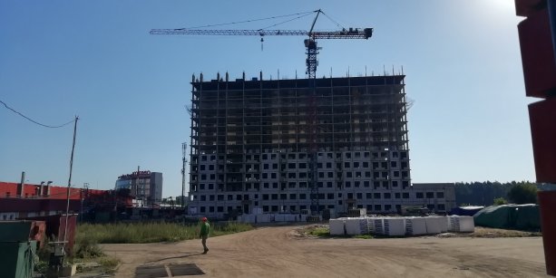 Строящийся Жилой комплекс «Квартал Светлый» в Балашихе.