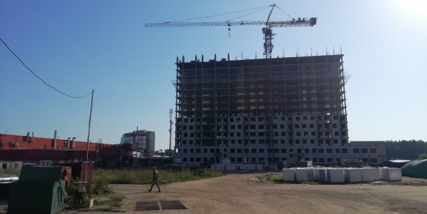Строящийся Жилой комплекс «Квартал Светлый» в Балашихе.