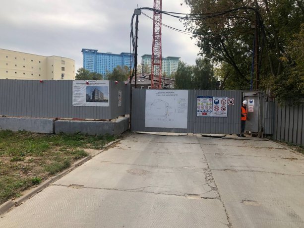 Строительство нового общественно-делового комплекса Полесский пр вл. 16/2