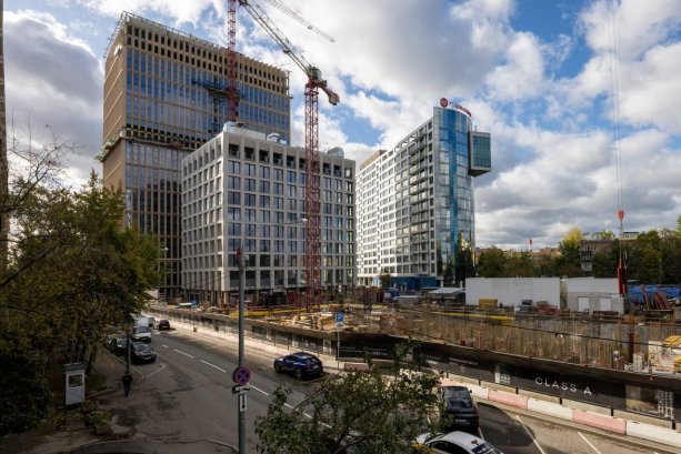 Строящийся бизнес-квартал STONE Towers Москва 3-этап