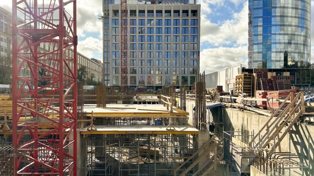 Строящийся бизнес-квартал STONE Towers Москва 3-этап