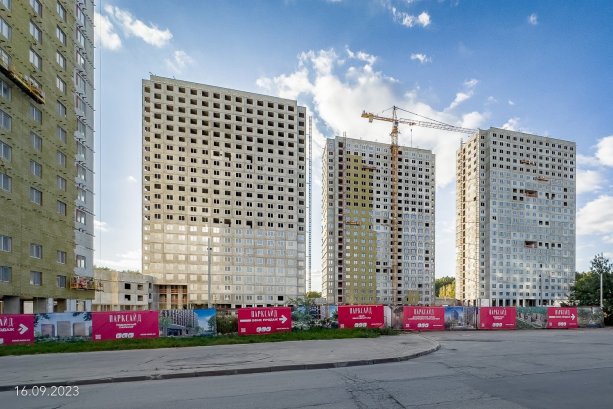 Масштабный строящийся жилой комплекс «Парксайд» от девелопера ЛСР.