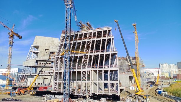 Стройтрансгаз строит Музейный кластер в Кемерово.