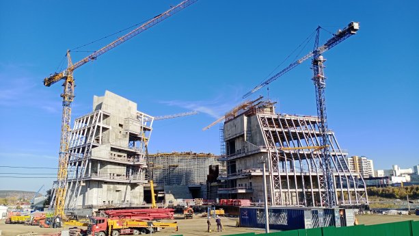Стройтрансгаз строит Музейный кластер в Кемерово.