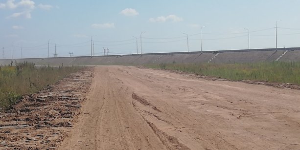 Строительство новой промышленной площадки Стормсервис.