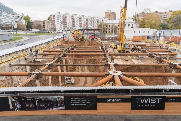 Строительство нового Делового центра TWIST​ .
