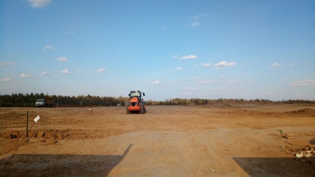 Строящийся Завод ЛИДЕР по производству безалкогольных напитков.