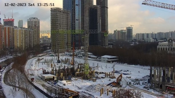 Крупный строящийся квартал Level Мичуринский бизнес-класса.