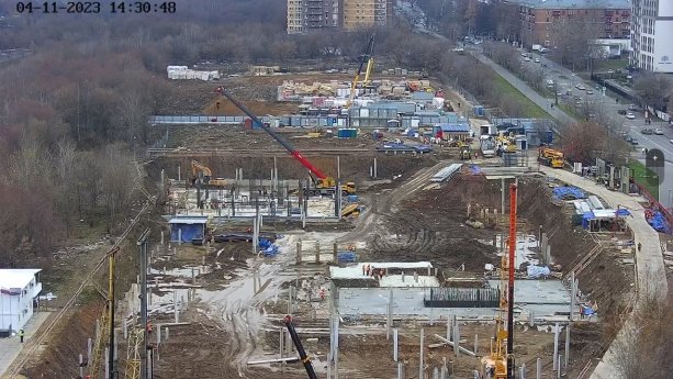 Крупный строящийся квартал Level Мичуринский бизнес-класса.