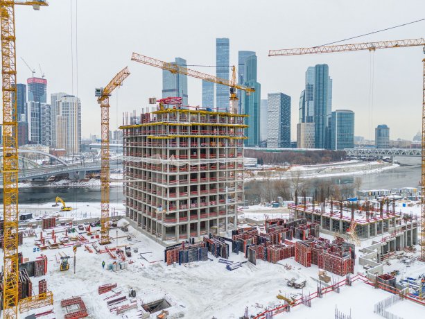Cтроительство элитного жилого комплекса «River Park Towers Кутузовский».