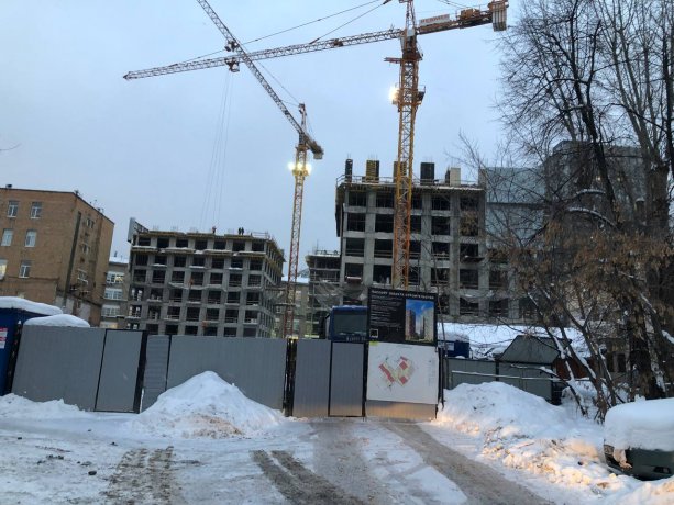 ​Строящийся Жилой комплекс LEVEL Бауманская.