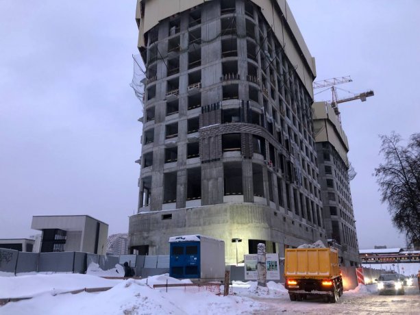 Строительство ЖК Интеллигент  в составе (ТПУ) «Электрозаводская».
