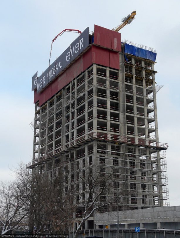 Строительство  ЖК EVER 2-я очередь от девелопера Tekta Group.