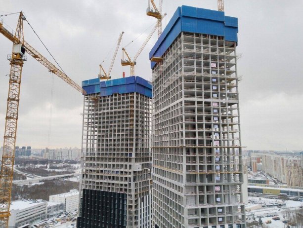 Строительство квартала 4-5  «Событие» от Донстрой.