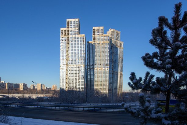 Строительство жилого комплекса Will Towers в Раменках.