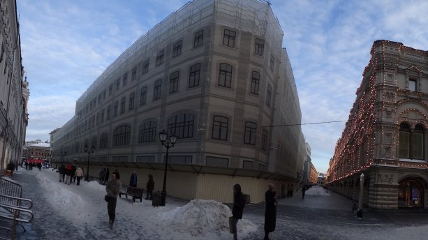 Строящийся гостиничный комплекс Никольская, 4/5