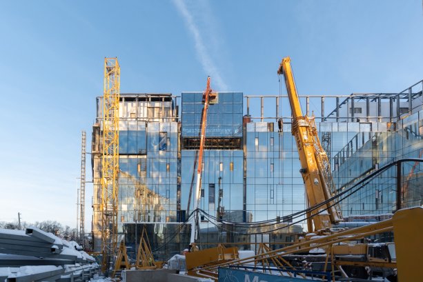 Масштабная реконструкция центрального учебного кластера МГТУ Баумана.