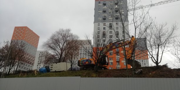 Строительство нового административного здания Загс Митино.