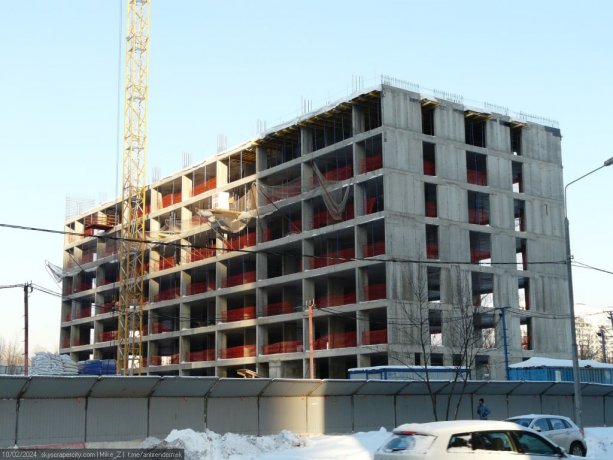 Новый строящийся Жилой Комплекс в районе Тропарёво-Никулино.