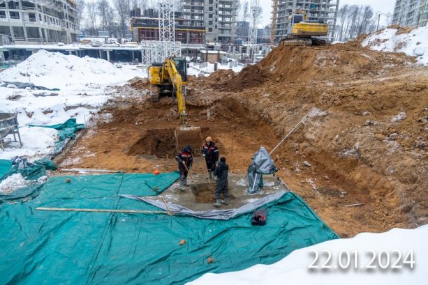 Строительство ЖК Дзен Квартала от девелопера ГК А101.