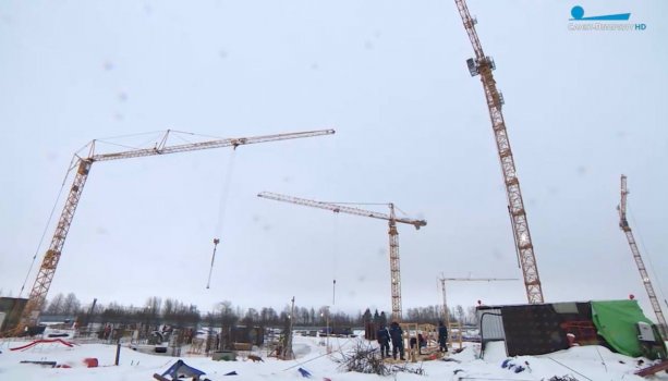 Строительство ИТ-кластера с кампусами ИТМО Хайпарк.