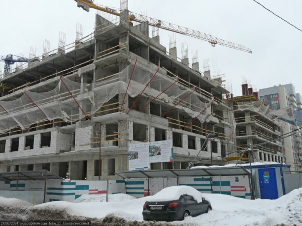 Строящийся Жилой комплекс пр-т. Вернадского вл. 75