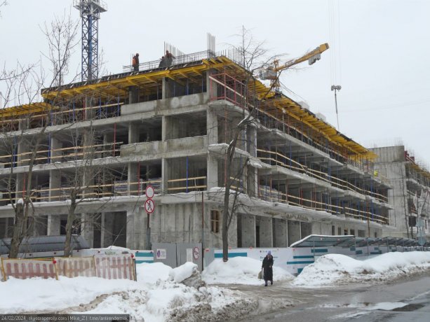 Строящийся Жилой комплекс пр-т. Вернадского вл. 75