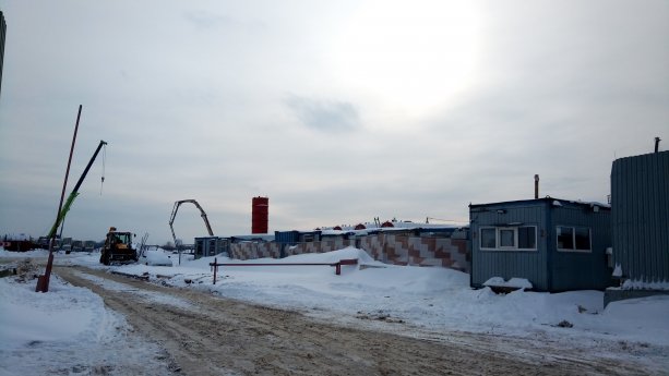 Строящийся завод по приемке-хранению Битума по производству ПБВ и битумных эмульсий.