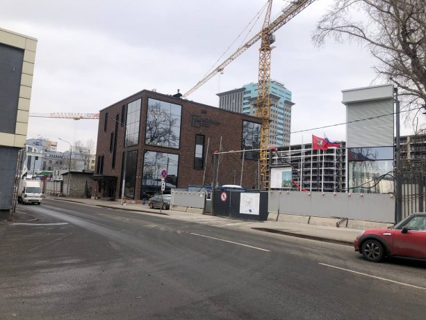 Строительство Бизнес-центра Dubinin’ Sky.