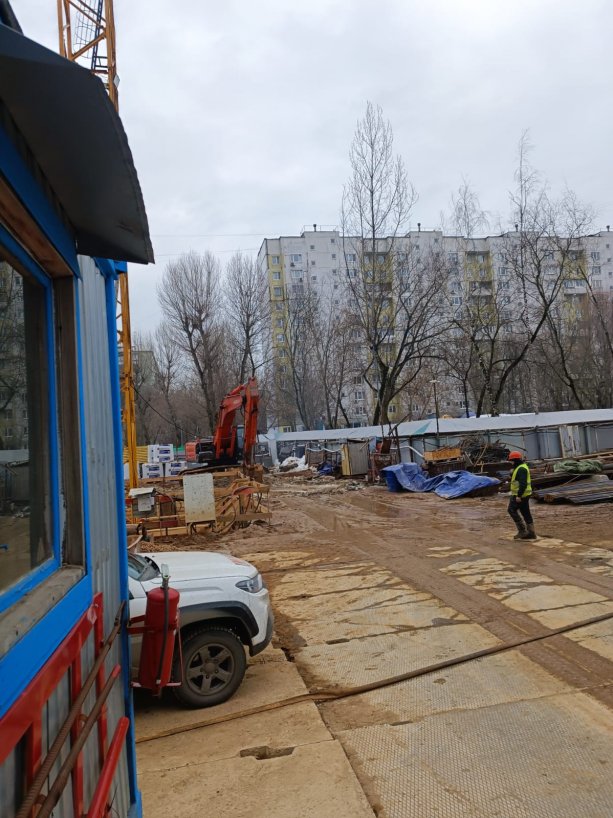 Строящийся ЖК в рамках реновации Отрадный проезд, 6/1.