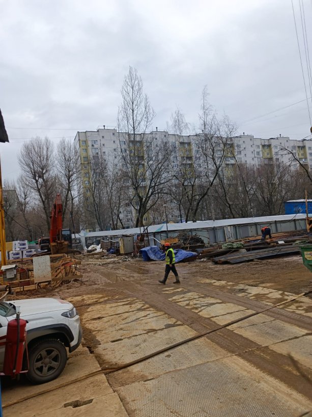 Строящийся ЖК в рамках реновации Отрадный проезд, 6/1.