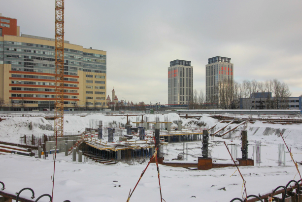Продолжается строительство Жилого острова Nagatino i-Land».