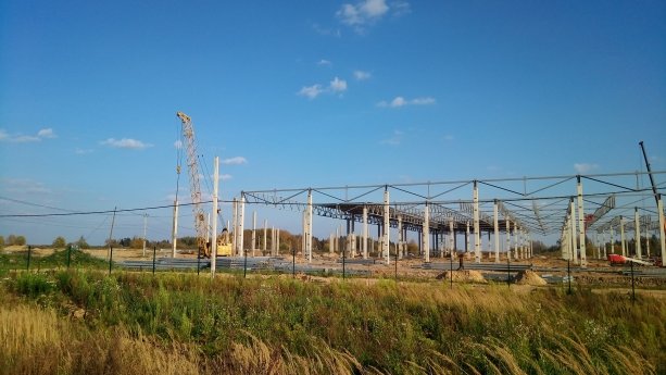 Строительство картофелеперерабатывающего завода Русскарт.