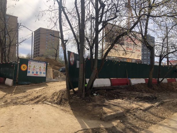 Строительство нового ЖК Реновация Москва, Часовая улица, дом 27/12.