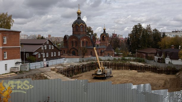 Строительство гостиничного комплекса в Владимире на Студеной горе 3.