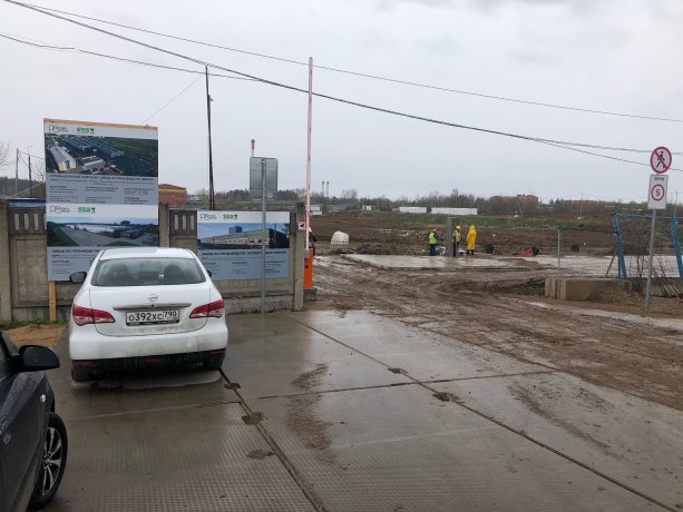 Строящийся завод по производству газобетонных блоков Зеленоград