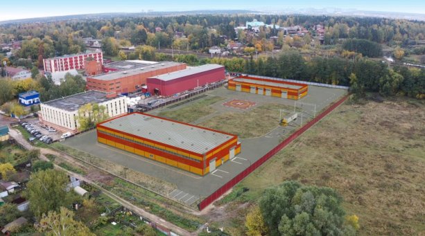 Строящийся Производственно-испытательный комплекс грузового автотранспорта.