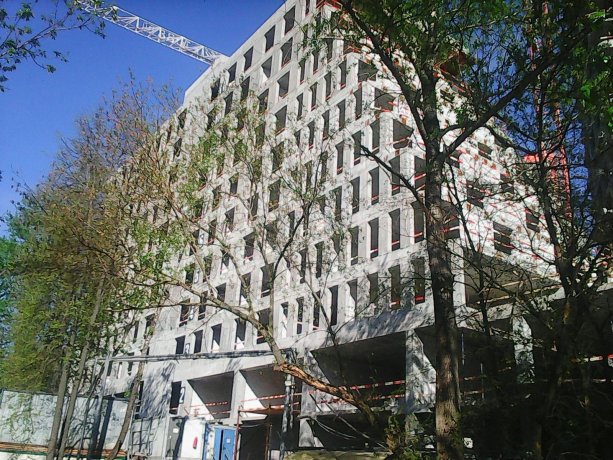 Строящийся Жилой Квартал Stories на Мосфильмовской