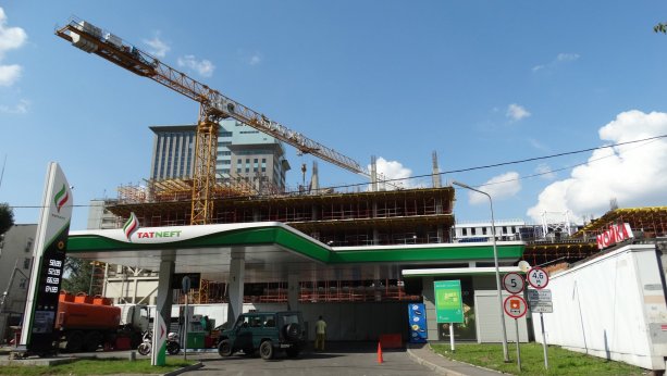 Строительство Бизнес-центра Dubinin’ Sky.