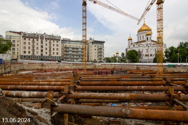 Строящийся клубный дом LE DOME элитного класса.