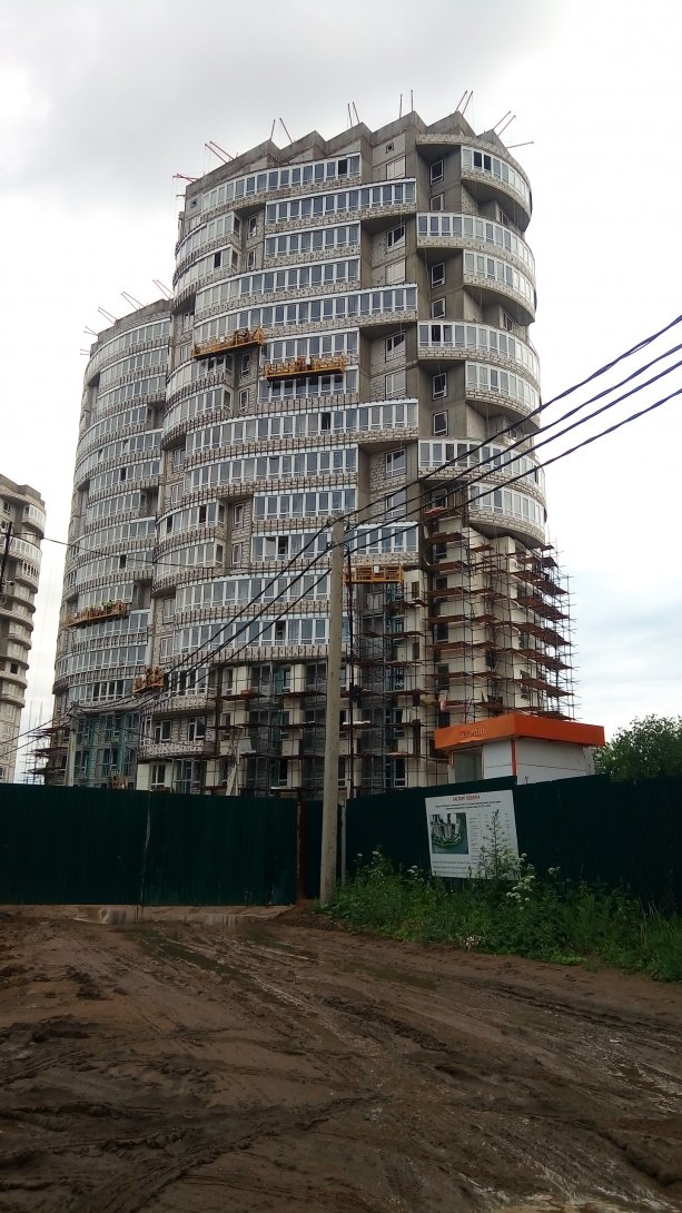Строящийся Квартал Соболевка в Щелково.