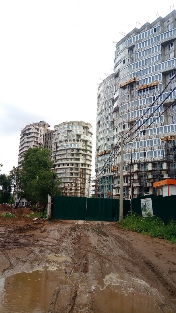 Строящийся Квартал Соболевка в Щелково.