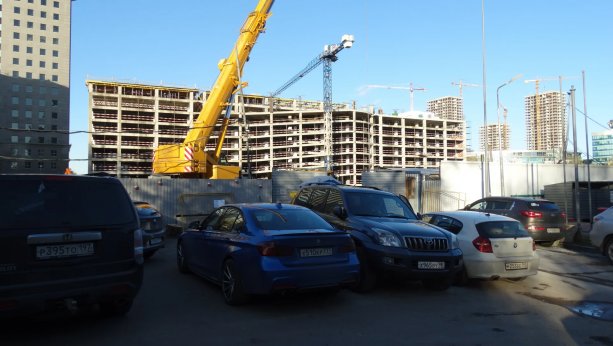 Строительство Бизнес-центра Dubinin’ Sky.