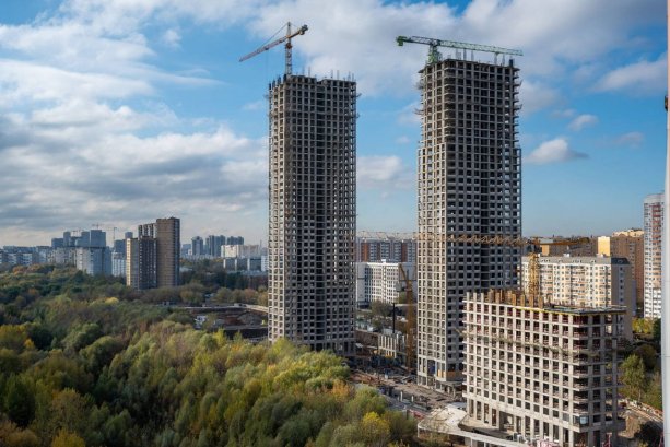 Крупный строящийся квартал Level Мичуринский бизнес-класса.