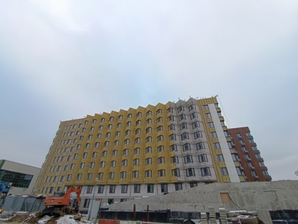 Строящийся МФК Citimix в Новокосино.