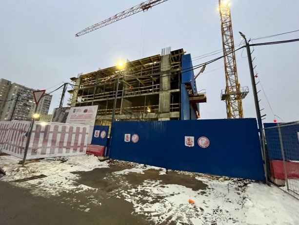 Строящийся ЖК Реновации Москва, ул. Милашенкова, вл. 6