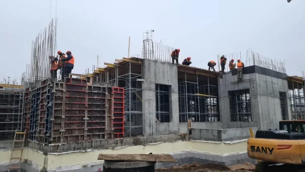 Строительство новой Поликлиника Красногорск в д. Глухово