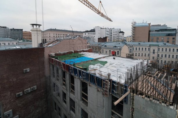 Строящийся ЖК Kuznetsky Most 12 by Lalique Moscow.